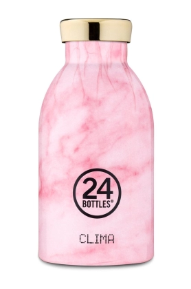24bottles - Sticla termica Clima Pink Marble 330ml