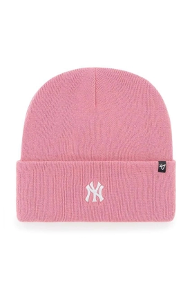 47brand caciula Mlb New York Yankees culoarea roz,