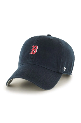 47brand sapca Boston Red Sox culoarea albastru marin, cu imprimeu
