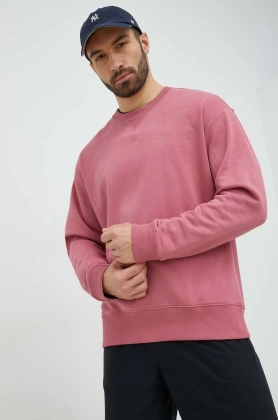adidas bluza barbati, culoarea roz, neted