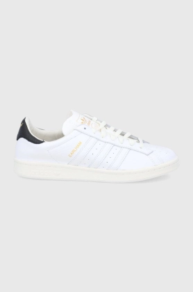 adidas Originals ghete de piele Earlham GW5758 culoarea alb