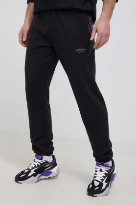 adidas Originals pantaloni de bumbac HC9455 barbati, culoarea negru, modelator
