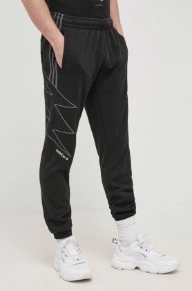 adidas Originals pantaloni HE4712 barbati, culoarea negru, cu imprimeu