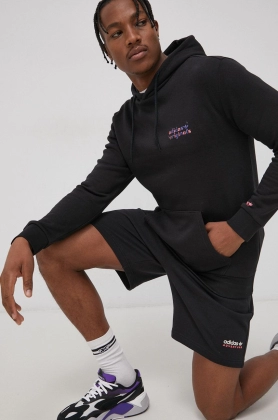 Adidas Originals Pantaloni scurti HF4767 barbati, culoarea negru