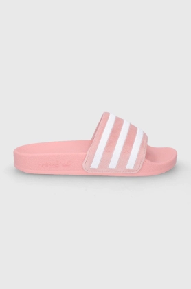 adidas Originals papuci GX3372 femei, culoarea roz