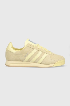 adidas Originals sneakers din piele intoarsa As 520 culoarea galben