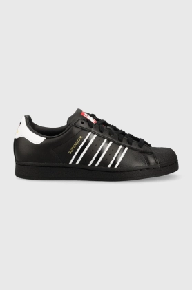 adidas Originals sneakers Superstar culoarea negru