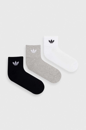 adidas Originals sosete 6-pack culoarea alb