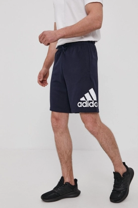 Adidas Pantaloni scurti FM6349 barbati, culoarea albastru marin