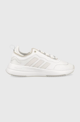 Adidas pantofi de alergat Fukasa culoarea alb