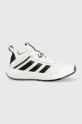 adidas pantofi de antrenament Ownthegame 2.0 H00469 culoarea alb