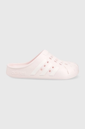 adidas papuci Adilette femei, culoarea roz