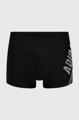 adidas Performance costum de baie Wording culoarea negru