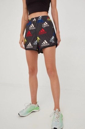 adidas Performance pantaloni scurti de alergare Brand Love femei, modelator, high waist