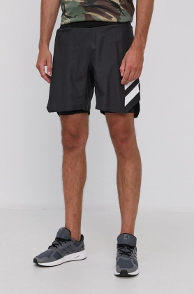 Adidas Performance Pantaloni scurti GL1216 barbati, culoarea negru