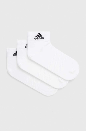 Adidas Performance sosete 3-pack culoarea alb