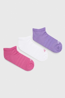 Adidas Performance sosete 3-pack culoarea violet