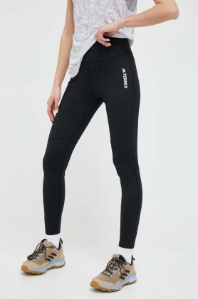 adidas TERREX leggins sport Multi femei, culoarea negru, neted