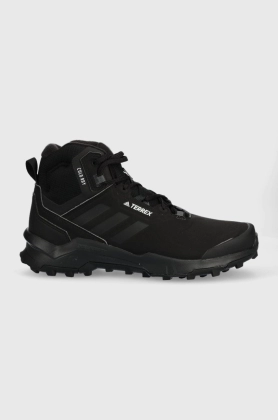 Adidas TERREX pantofi AX4 Mid Beta barbati, culoarea negru, izolat