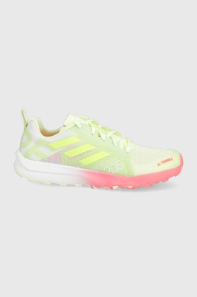 adidas TERREX pantofi Speed Flow H03207 femei, culoarea verde