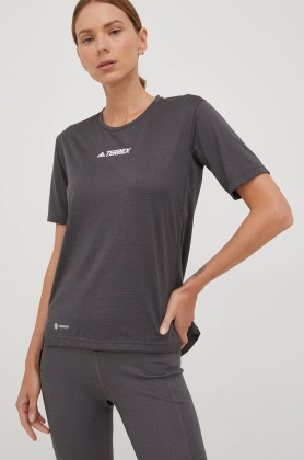 adidas TERREX tricou sport Multi , culoarea gri