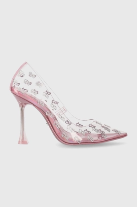 Aldo pantofi cu toc Barbietessy culoarea roz, 13642150.BARBIETESSY