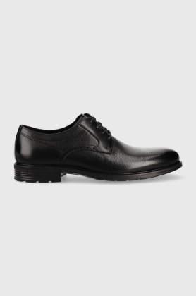 Aldo pantofi de piele Nobel barbati, culoarea negru