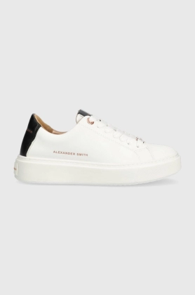Alexander Smith sneakers din piele London culoarea alb, ALAWN2D76WBK