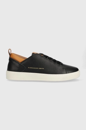 Alexander Smith sneakers din piele Oxford culoarea negru