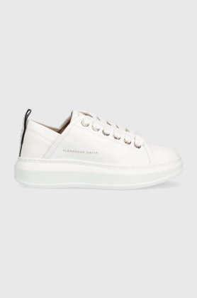 Alexander Smith sneakers din piele Wembley culoarea alb, ASAWE2D01TWT