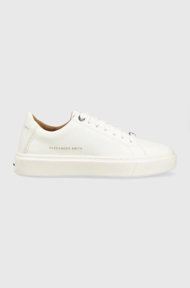 Alexander Smith sneakers London culoarea alb, ALAWN2U98TWT