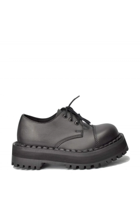 Altercore Pantof 354 femei, culoarea negru, cu platforma