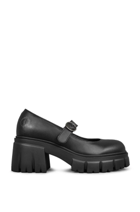 Altercore Pantof Margot femei, culoarea negru, cu platforma
