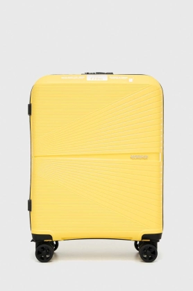 American Tourister valiza culoarea galben