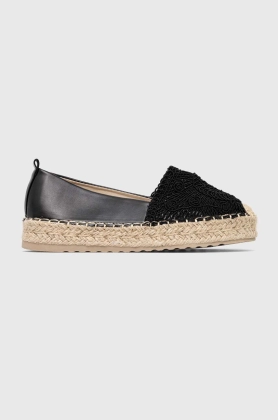 Answear Lab espadrile culoarea negru