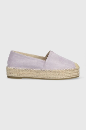 Answear Lab espadrile culoarea violet, cu platforma