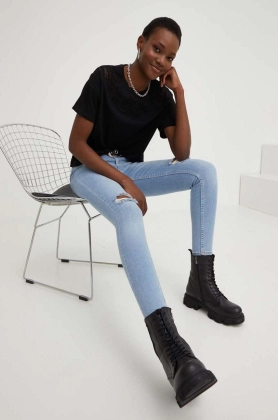 Answear Lab jeansi x colectia limitata SISTERHOOD femei