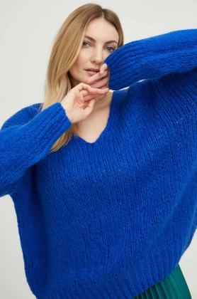 Answear Lab pulover de lana femei, calduros