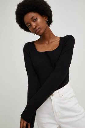 Answear Lab pulover femei, culoarea negru