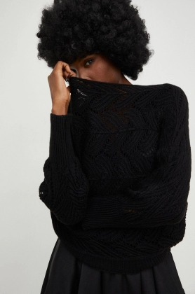 Answear Lab pulover femei, culoarea negru, light