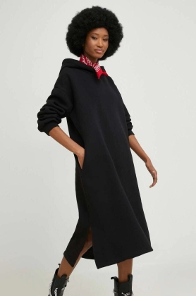 Answear Lab rochie femei, culoarea negru