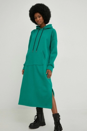 Answear Lab rochie femei, culoarea verde