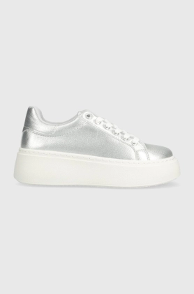 Answear Lab sneakers culoarea argintiu