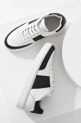 Answear Lab sneakers din piele x colectia limitata SISTERHOOD culoarea negru