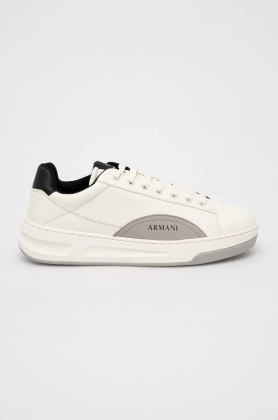 Armani Exchange sneakers culoarea alb