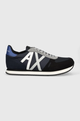 Armani Exchange sneakers culoarea albastru marin