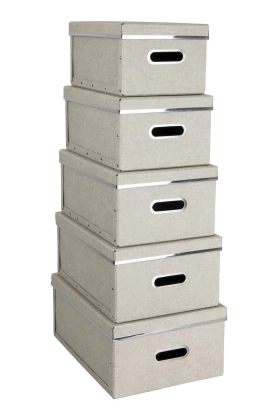 Bigso Box of Sweden - set de cutii de depozitare Joachim (5-pack)