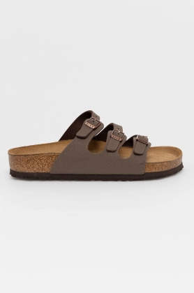 Birkenstock Papuci femei, culoarea maro