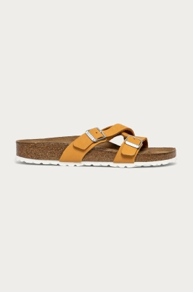 Birkenstock Papuci femei, culoarea portocaliu