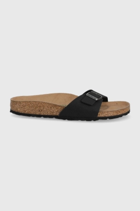 Birkenstock papuci Madrid femei, culoarea negru